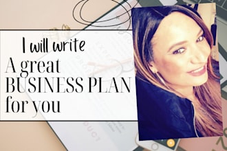 write a great businessplan for you