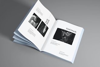 design lookbook for fashion and photography
