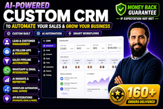 build ai CRM to automate leads, sales, and customer management