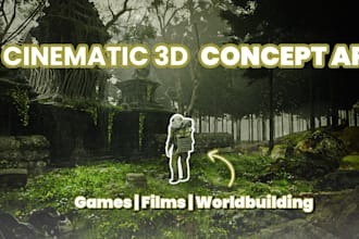 a 3d illustration and environment for games and personal use