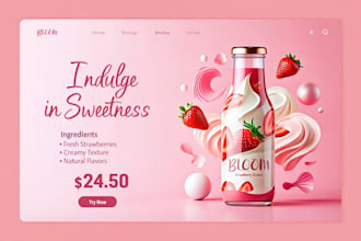design squarespace website from PSD, figma, adobe xd design