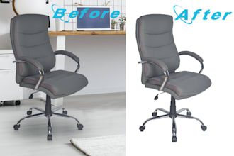 remove background, make clipping path, crop, resize the image