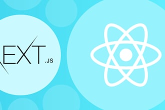 create a full stack application using nextjs or nuxtjs