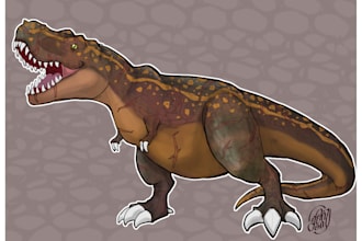draw you a cool dinosaurs