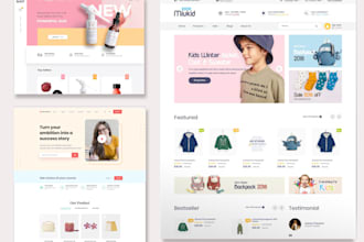 design online store, ecommerce,woocommerce website,webshop