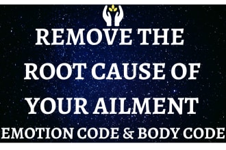 remove the root cause of your ailment using body code