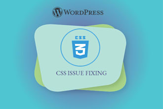 fix wordpress CSS design issue