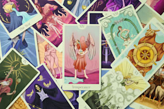 create your own unique tarot or oracle cards