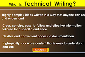technical writing and research reports