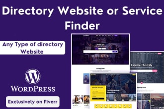 design elegant business directory website