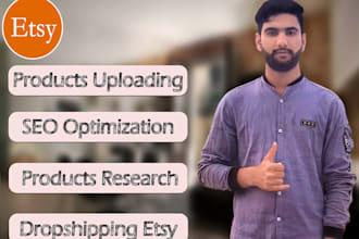 products listing, SEO optimization on etsy shop