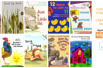 format childrens books for amazon KDP createspace or ingramspark