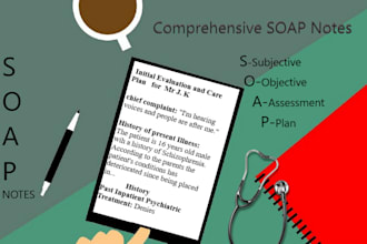 help you develop a comprehensive soap and progress notes
