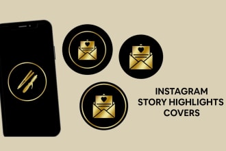 design instagram highlight cover icons