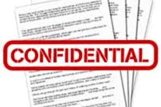 write you a confidentiality and nondisclosure agreement within a few hours