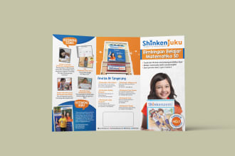create eye catching trifold brochure, flyer or leaflet