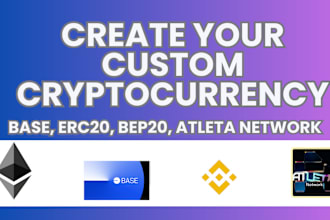 create erc20 bep20 atleta solana standard token