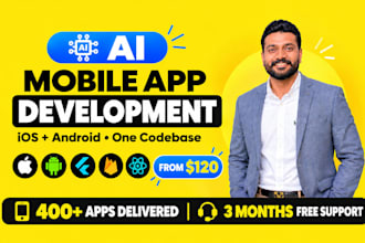do ai mobile app development, ai agent, ai chatbot as ai app developer