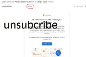 unsubscribe from  emails and cleaning  your  email inbox