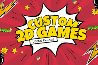 create a stunning python video game with pygame