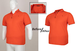 clothing ghost mannequin and neck joint in photoshop