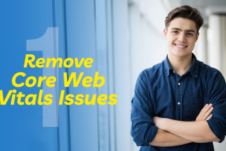remove core web vitals errors including inp lcp fcp and cls