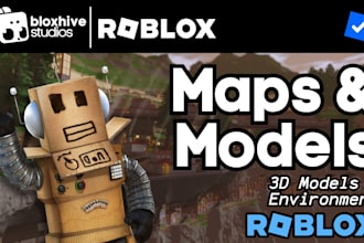 build your roblox map and models