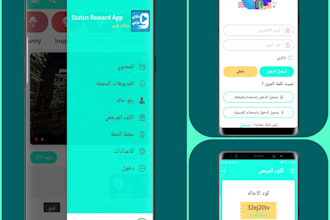 do status app with reward point video, GIF,lucky wheel, wa status saver