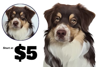 do hand drawn detailed pet cartoon vectors the perfect gift