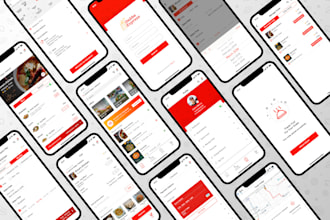 create modern and user friendly UI design for mobile apps