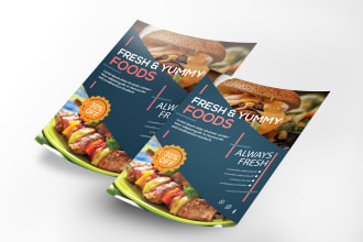 make a professional flyer design for your business