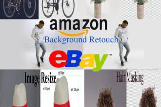 do background removal for amazon store or any online shop