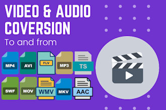 convert your video or audio to  mp4,mkv,mov,swf,mp3 or any format