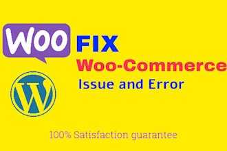 fix woocommerce issue, error, and problems