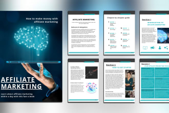 design lead magnets, ebooks, workbooks, and PDF documents
