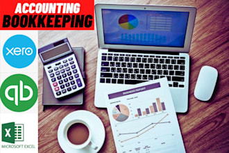 do accounting, bookkeeping in quickbooks online