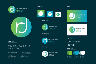 create modern brand style guide, brand identity, brand guidelines, brand book