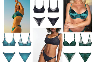 cad design swimwear, bikini and beachwear