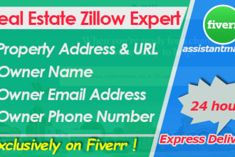 scrape real estate records from zillow