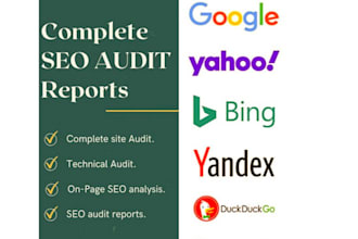 provide website SEO audit report with  an action plan