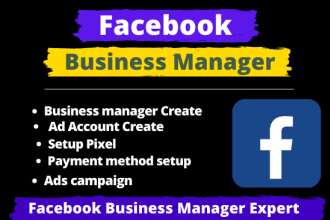create facebook business manager and ads campaign