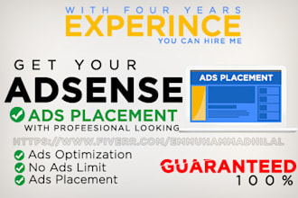 do adsense ads placement