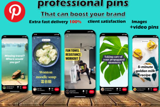 create pinterest pins design
