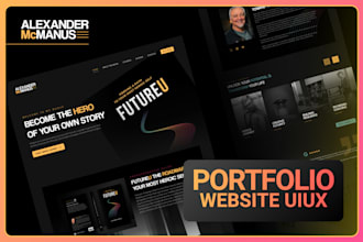 be your creative portfolio landing page uiux designer
