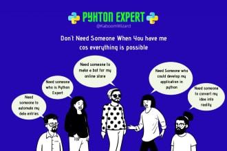 do python scripting, programming and use tkinter