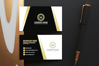 create professional business card design