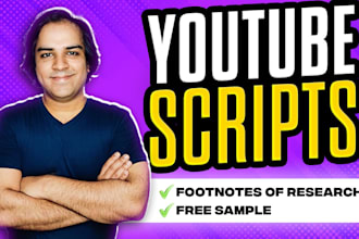 write an attention grabbing youtube script from start to end