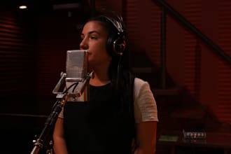 record the vocals for your song