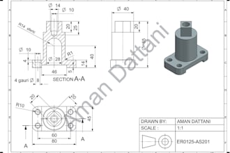 detail drawings or technical drawings