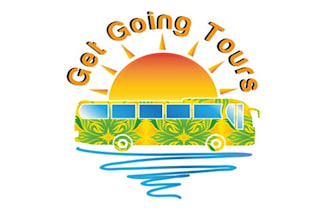 design get going tours logo in 1 day